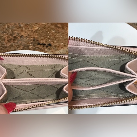 NWT Michael Kors Leather Compact Card Wallet ๐๐๐ธ - Picture 7 of 17